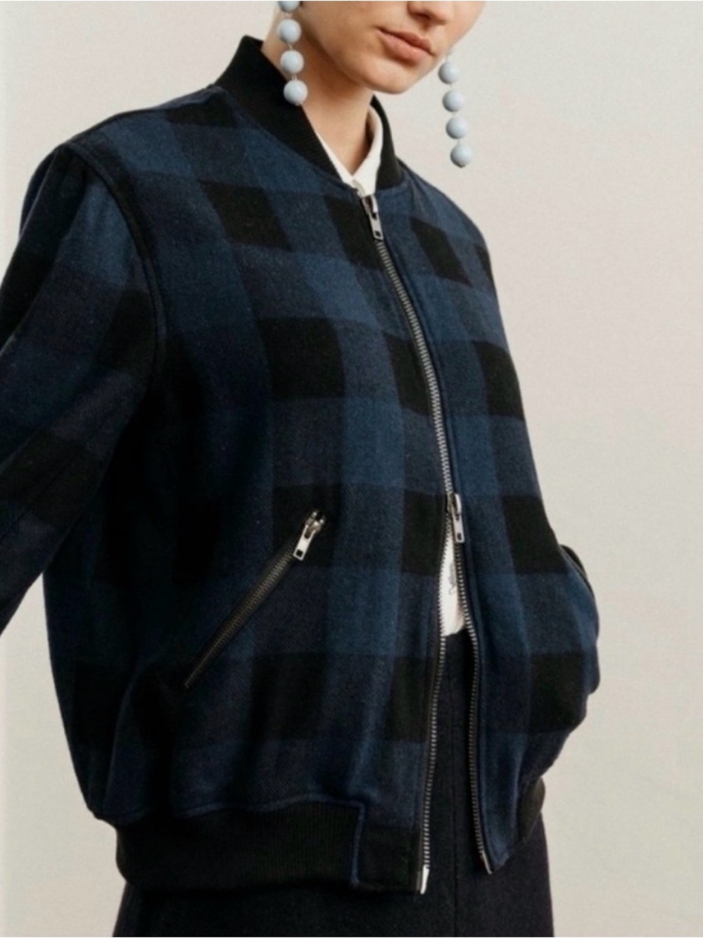 Rails plaid jacket